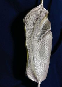 (Westside)Golden Leaf Decorative Tray