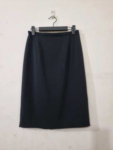 High Waist Black Skirt