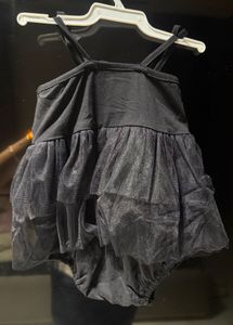 Black Dress with Bows