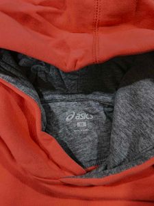 Pink Asics Hoodie