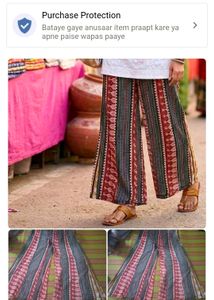 1dtess+free plazo pant Elegant Grey Ethnic Dress