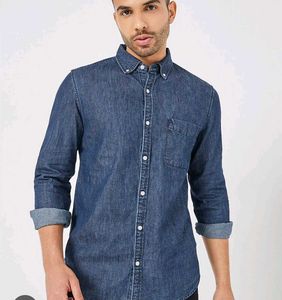 Classic Blue Denim Shirt