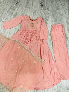 Elegant Pink Kurta Set with Dupatta