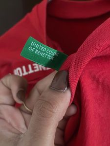 Classic Red Crew Neck T-Shirt