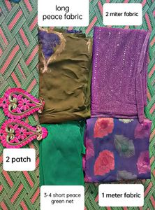 Embroidery Dress Material Set