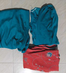 Embroidered Ethnic Churidar Set