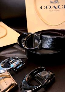 Coach Unisex Belts Premium Stick Exclusive