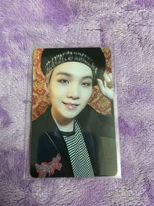 BTS Suga Seasons greetings Official Photo Card