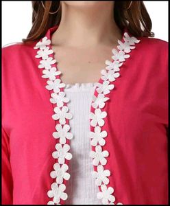 Stylish Pink &amp; Black shrug Set