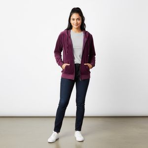 Classic Velvet used  Zip-Up Hoodie