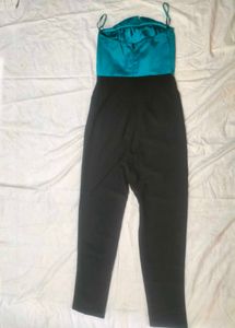 Formal Satin Jumpsuit