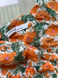 Floral Print Tiered Maxi Dress