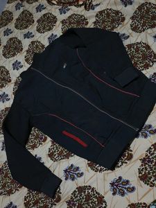 Men's Black Track Jacket