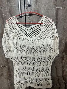 Boho Crochet Fringe Top