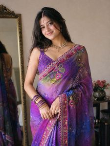 y2k mumma half net chatpate saree