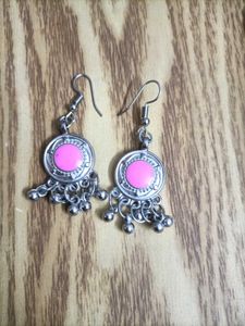 Pink Necklace &amp; Earring Set