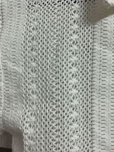 White Cropped Crochet Top
