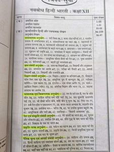 Navbodh Hindi Bharati Class XII Textbook