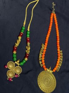 Oxidized Necklaces – Set of 2