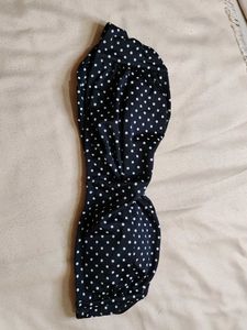Polka Dot Bra Top strapless