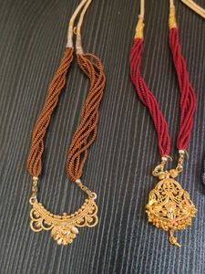 2 Necklace for festive occassions .