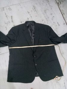 Coat In Black With Measurements