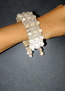 Crystal Stone Bracelet/Kada for Women | Party Wear