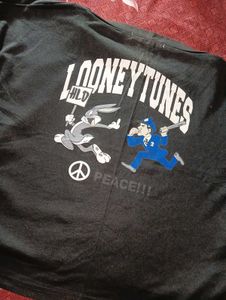 Crop Tshirt with back print