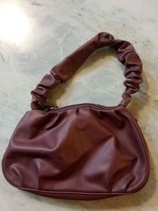Chic Ruched Shoulder Bag