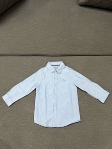 Kids Light Blue Button-Up Shirt