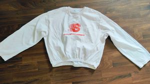 White 'Seattle' Long Sleeve Top from Zara.