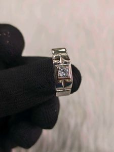 Men's Diamond Ring 925 silver
