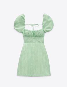 Zara - Puff Sleeves Dress