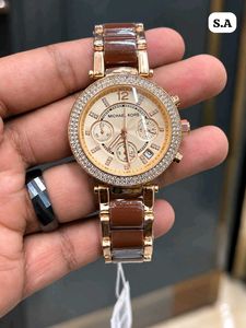 Michael Kors Pink Chronograph Watch