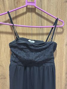 Black Lace Maxi Dress