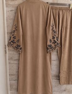 Kurta Set Floral Print without buttons
