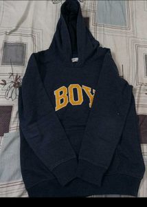 Hoodie With Free Cap For 6 to 8 Year Boy