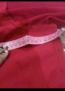 Elegant Pink Mirror work gown with duppata