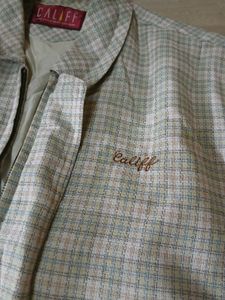Unisex Tweed Bomber Jacket