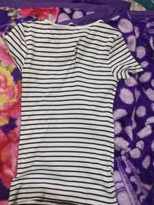 Striped Fitted T-Shirt