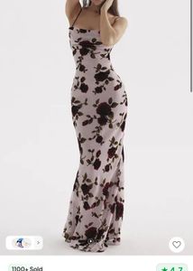 Elegant Floral Maxi Dress