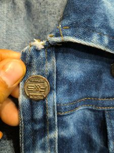 Stylish Denim Jacket with Patches