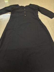 Premium Self-Textured Straight Kurta