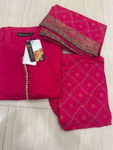 Myntra 3pc Kurta Set