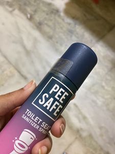 2 bottles of Pee Safe Toilet Seat Sanitizer Spray