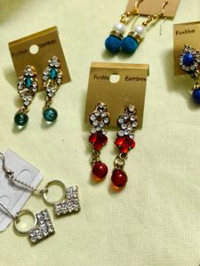 combo of 5 Earrings