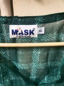 Green Casual Top