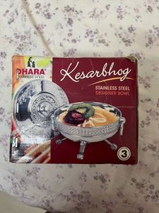 Stainless steel Designer Serving Bowl