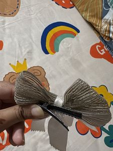 Sparkling Bow Hair Clip