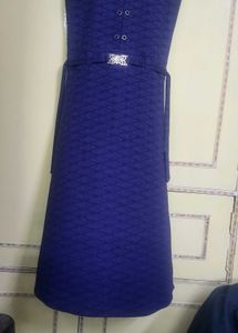 Sparkling Blue  dress 👗  one time used